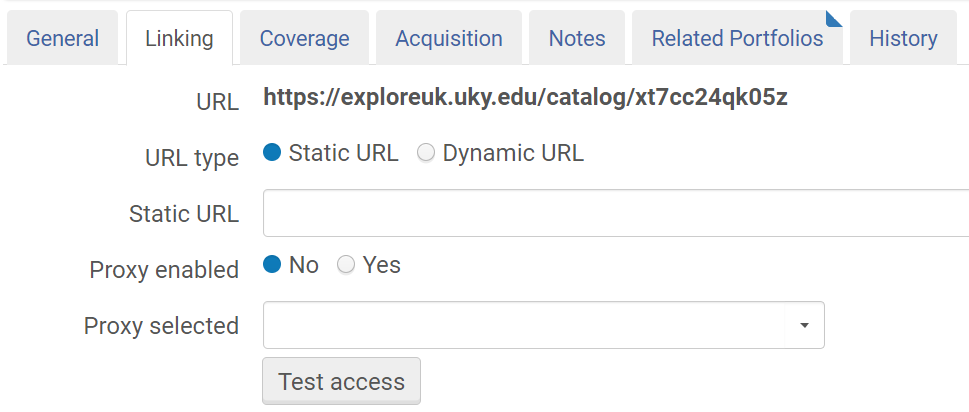 Screenshot of portfolio with URL edited