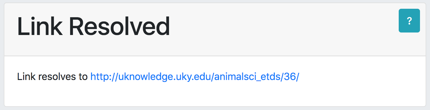 Screenshot of grima output